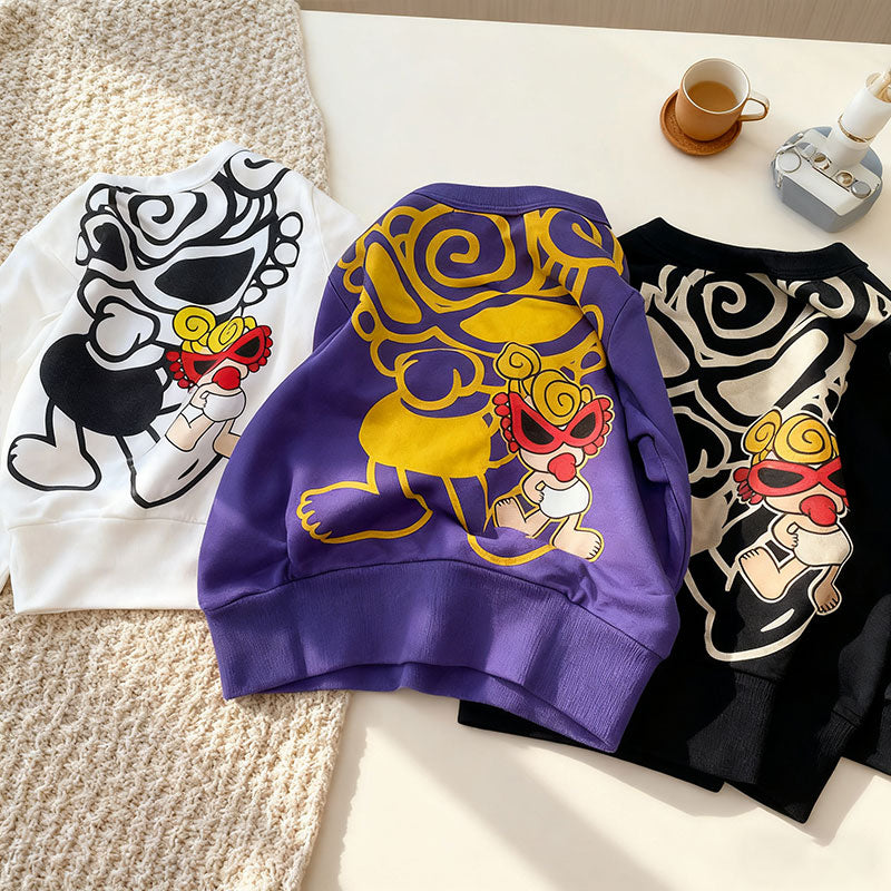 Ladyshome 大人と子供 スウェット (90cm-140cm/XL,XXL)0919-3-1