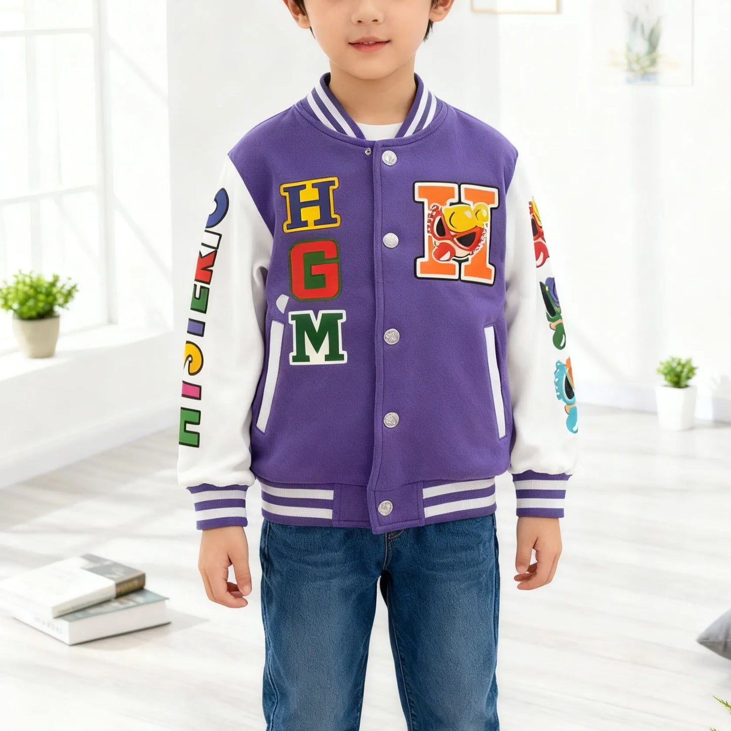 Ladyshome  ジャケット （100cm-160cm/S-XL）25113-1